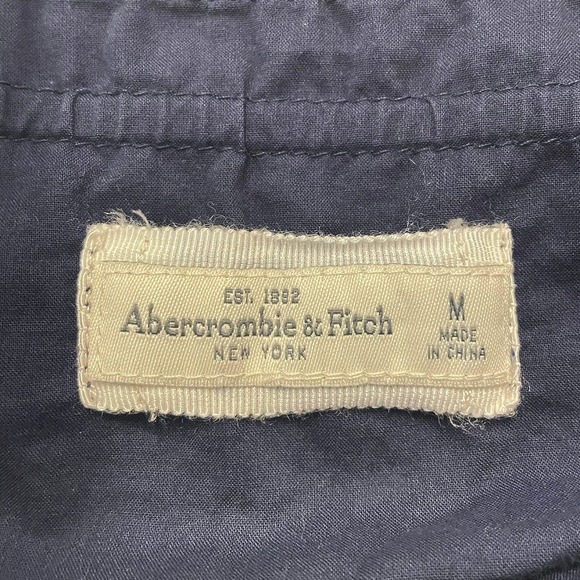 Abercrombie‎ & Fitch Women's Medium Polka Dot Cami Top Ruffle Tie Front Straps - Picture 4 of 5